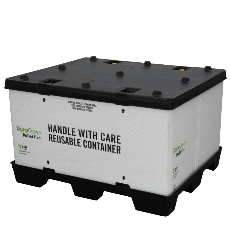 Pallet Pack Collapsible Container | 40 x 48 x 30 | BCE – Bulk