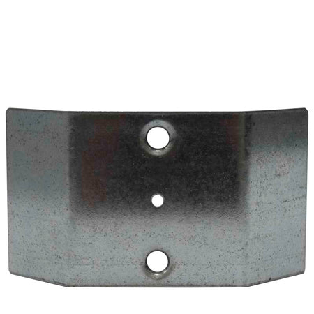 Seed box center foot hit plate