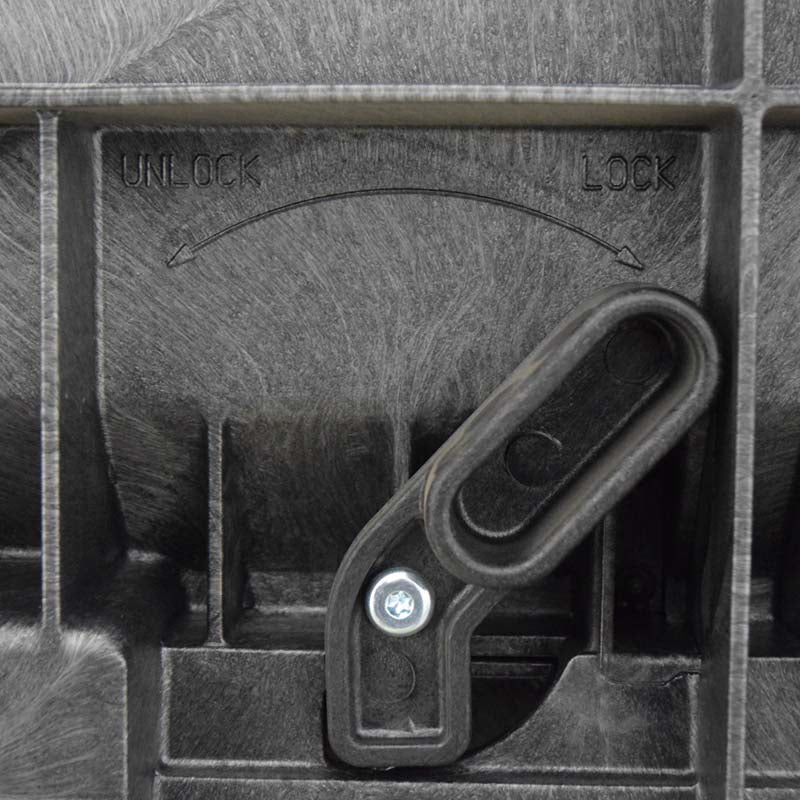 Seed box ring latch