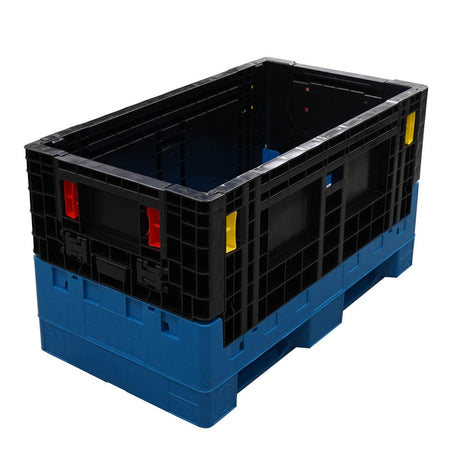 44.5" x 24" x 25" Half-Size Bulk Container Top View