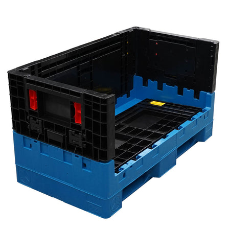44.5" x 24" x 25" Half-Size Bulk Container one wall down