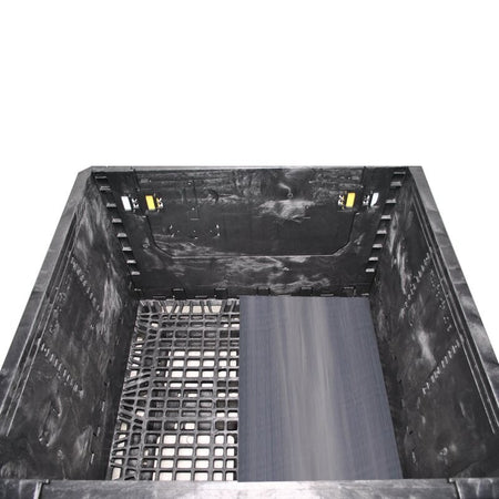 Slip sheet and open grid floor