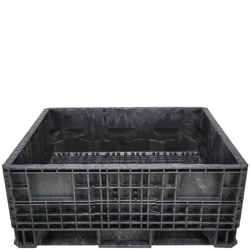 45x48x24 Fixed Wall Bulk Container side view