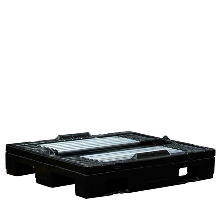 40" x 48" x 43" Stackable FIBC fully collapsed