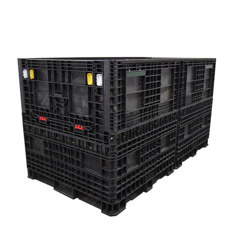 90" x 48" x 50" Extended-Length Collapsible Bulk Container 