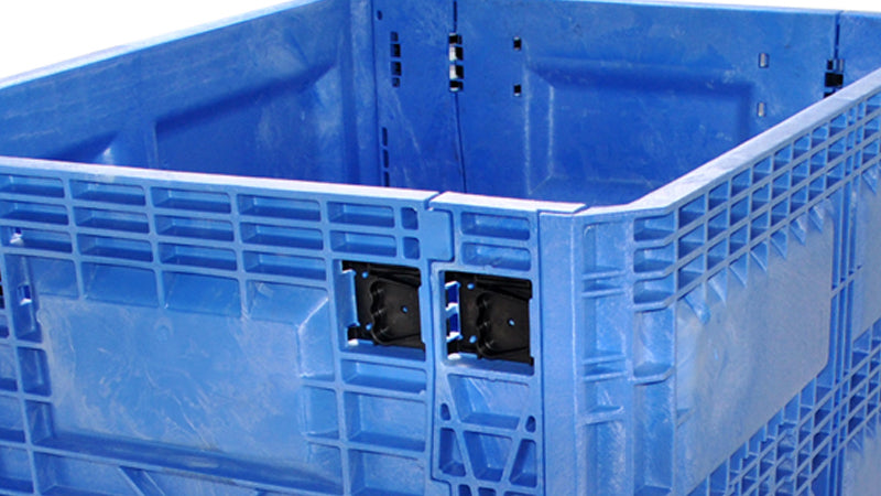 Blue bin corner 
