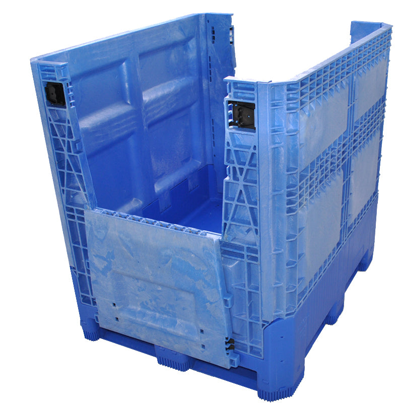 40" x 48" x 46" Medium-Duty Collapsible Bulk Container Two Doors Down