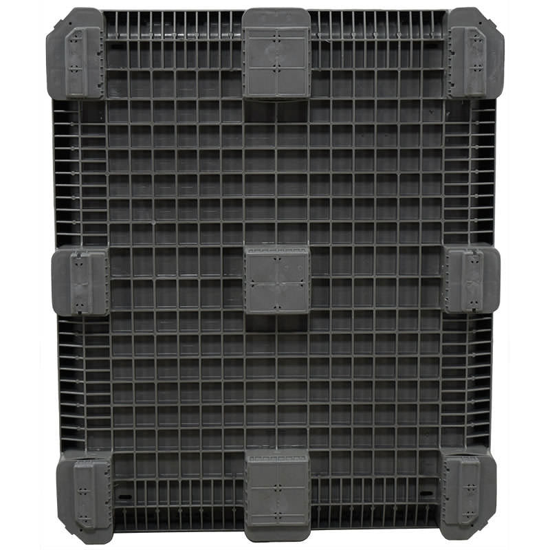 40" x 48" x 46" Medium-Duty Collapsible Bulk Container Bottom View