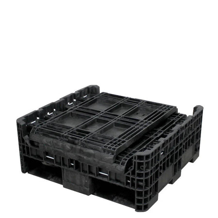30x32x34 collapsible bulk container fully collapsed 