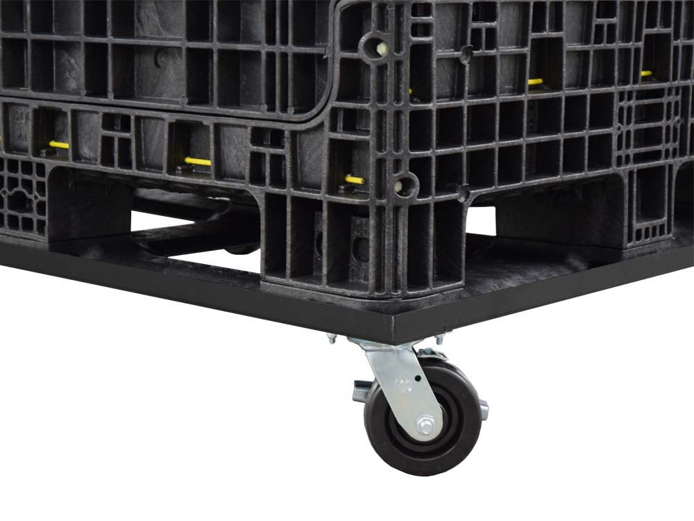 Collapsible Container Dolly | 40 x 48 – Bulk Container Express