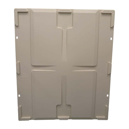 40x48 plastic gaylord lid front view