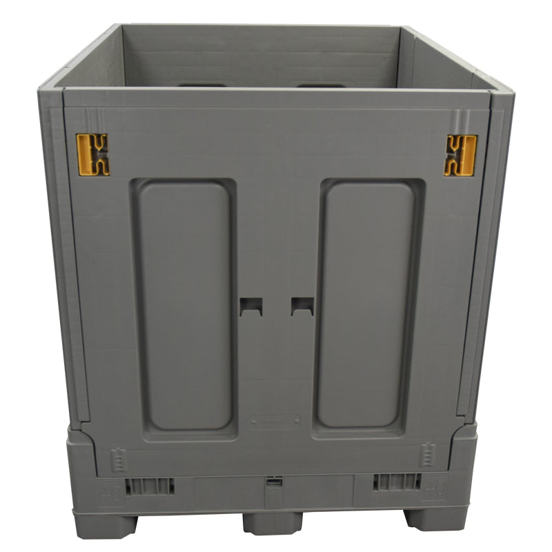 Plastic Gaylord With Steel | 40 x 48 x 46 | 1 door – Bulk