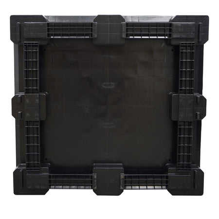 45" x 48" x 25" bulk container bottom view