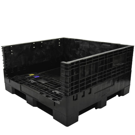 45" x 48" x 25" bulk container one wall down