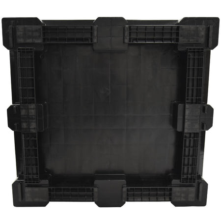 45" x 48" x 25" bulk container bottom view