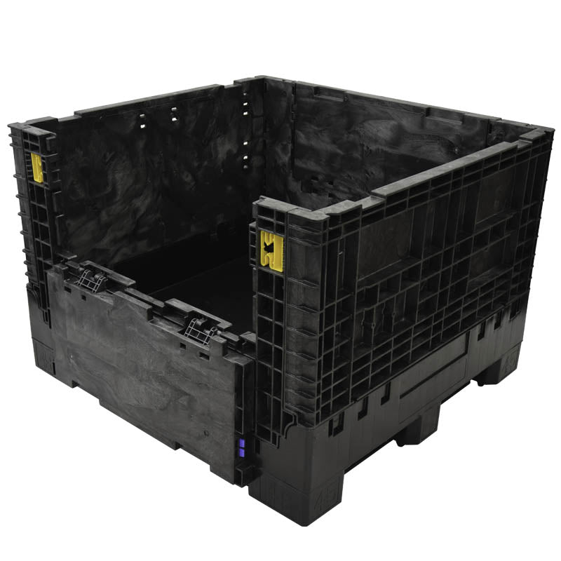 45" x 48" x 34" Extra-Duty Collapsible Bulk Container one door down