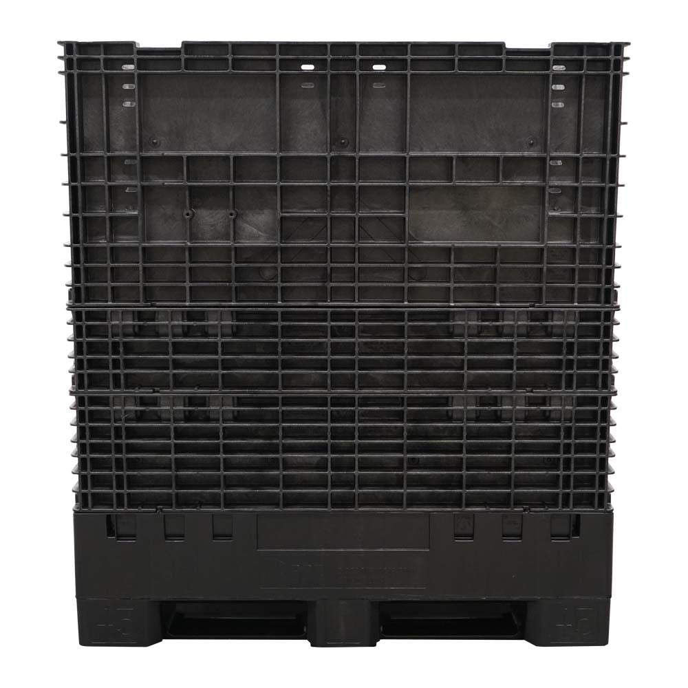 45" x 48" x 51" Solid Floor Collapsible Bulk Container side view
