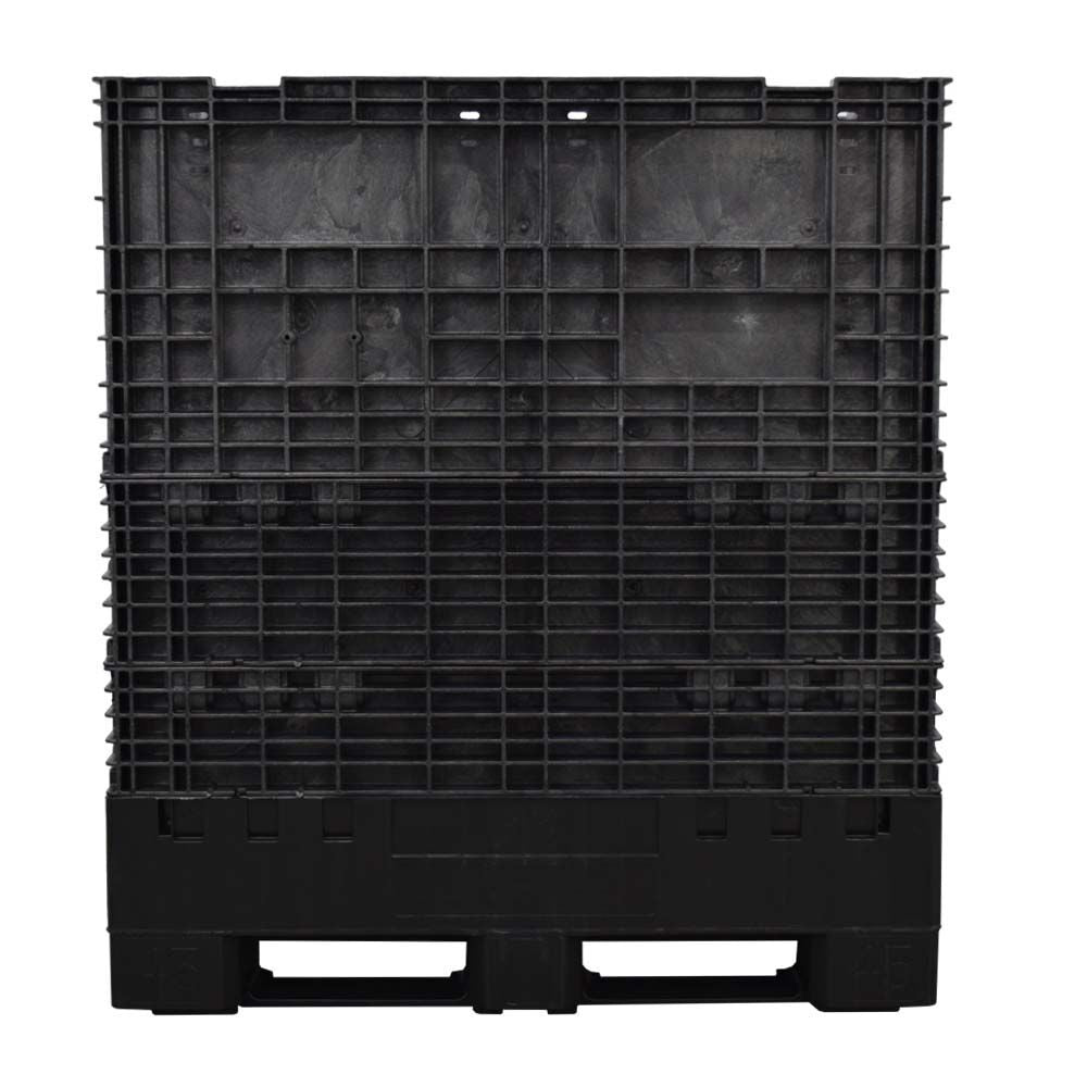 45" x 48" x 51" Solid Floor Collapsible Bulk Container side view
