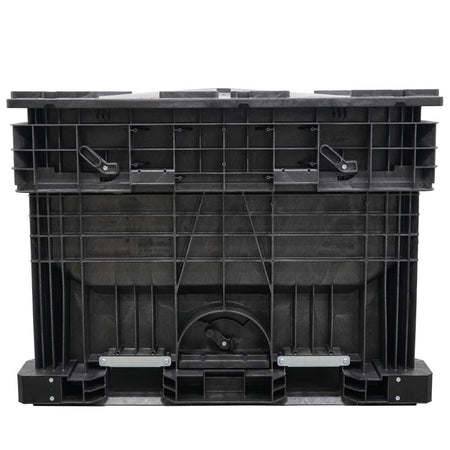 57" side view of the 57x45x41 seed box with lid