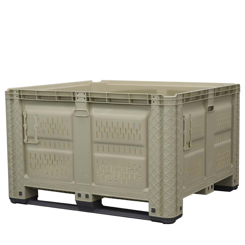 Macro | 44x48x30 | 32-FV MacroBin Vented Agricultural Bulk Bin