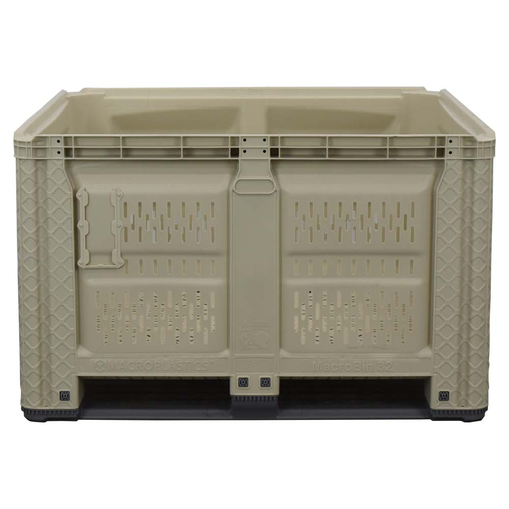 DuraGreen® Vented Bulk Bin Container | 45 x 48 x 30 | BCE – Bulk