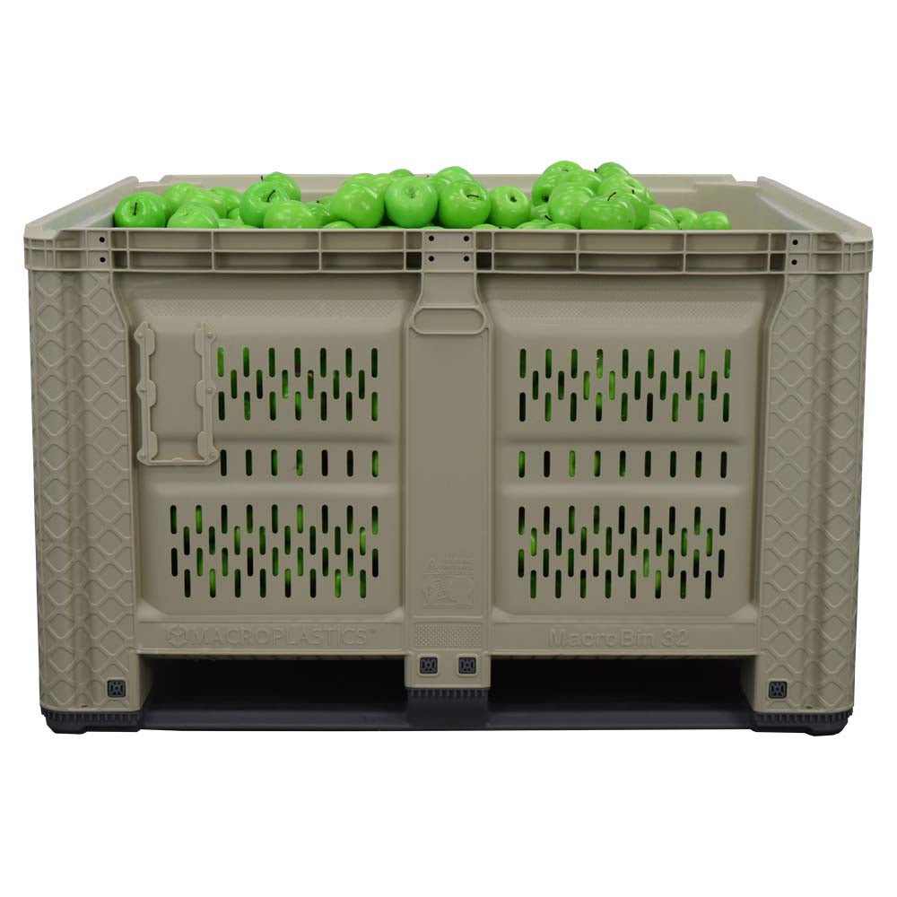 Macro | 44x48x30 | 32-FV MacroBin Vented Agricultural Bulk Bin