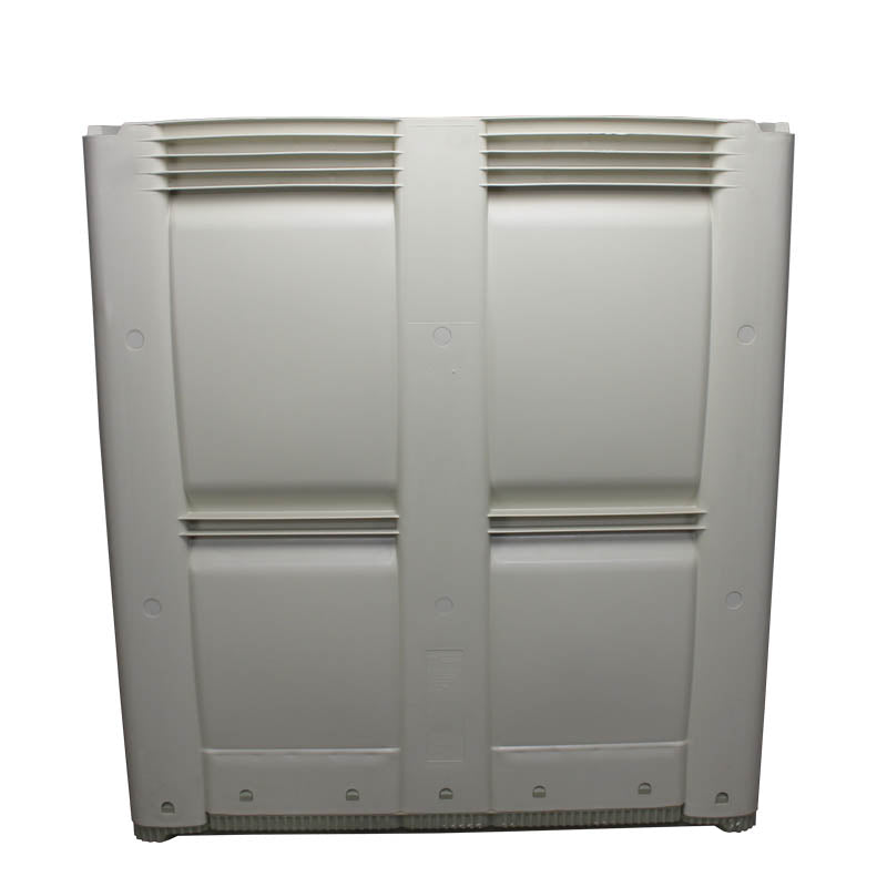 48x48x50 solid wall bulk bin side view