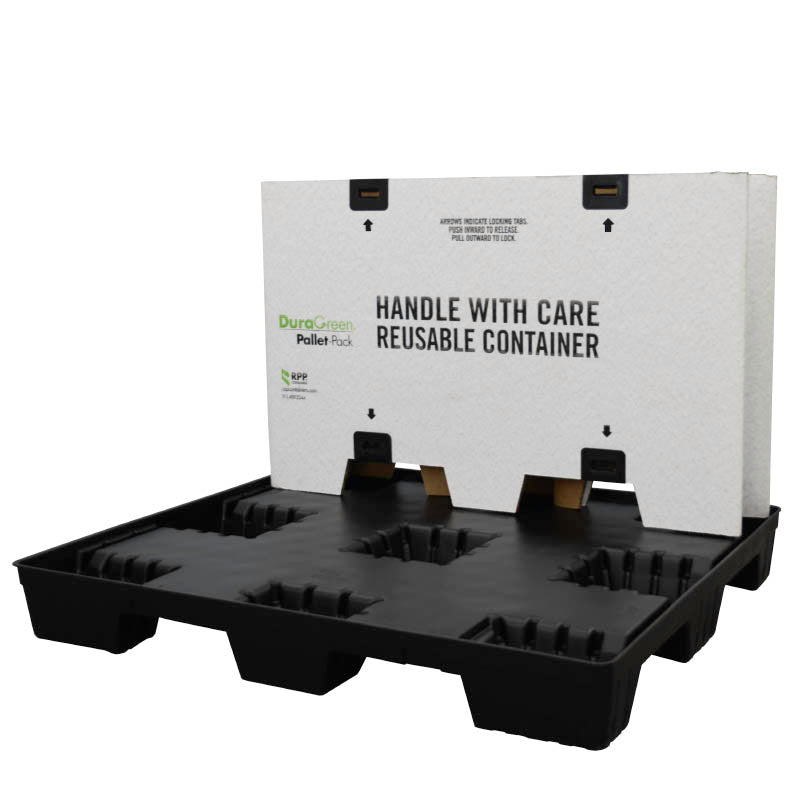 Pallet Pack Collapsible Container | 40 x 48 x 30 | BCE – Bulk