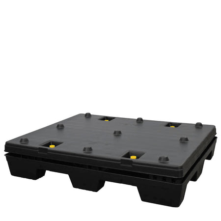 40" x 48" x 30" Pallet Pack Container fully collapsed