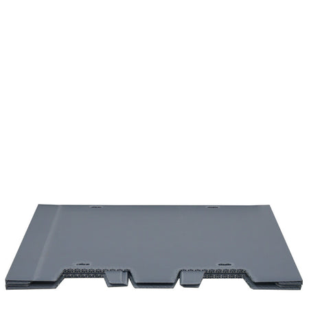 40" x 48" x 30" Plastic Pallet Pack Container fully collapsed