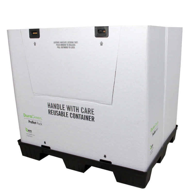 40x48x45 pallet pack container no lid