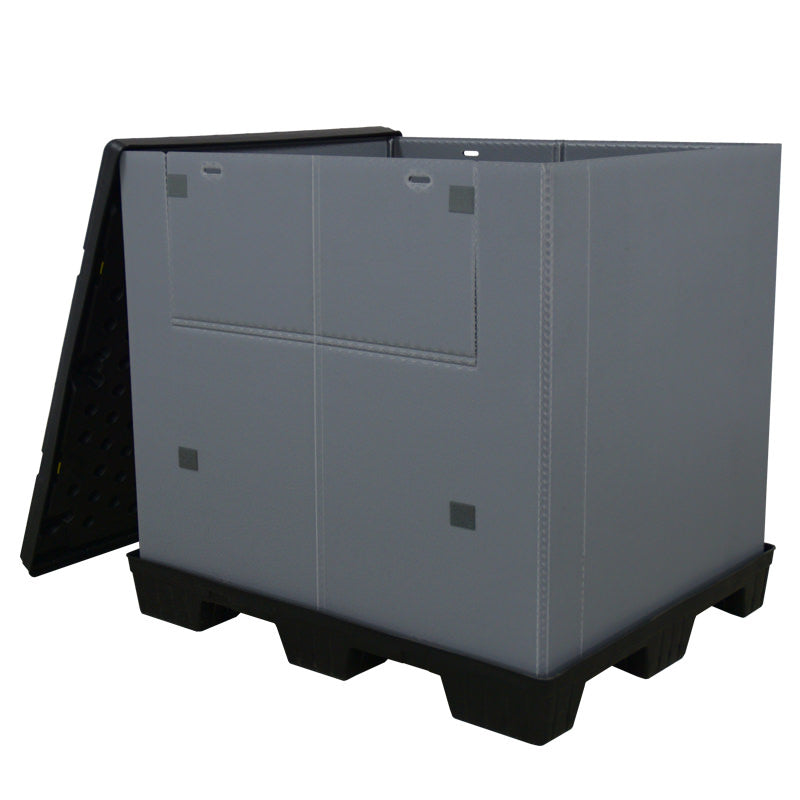 Plastic Pallet Pack Container | 40 x 48 x 45 | BCE – Bulk