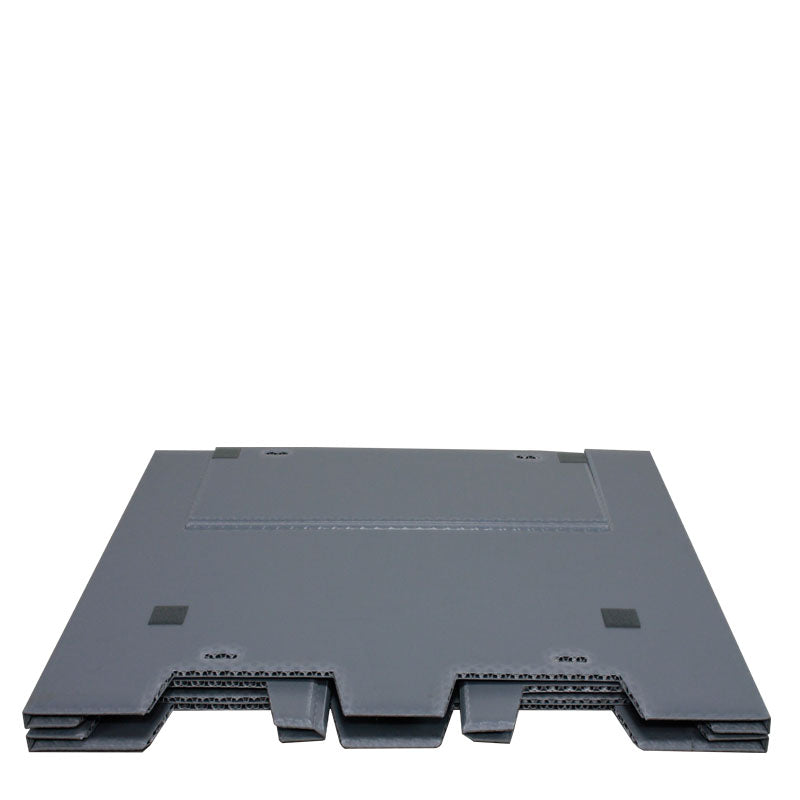 45" x 48" x 34" Plastic Pallet Pack Sleeve  flat