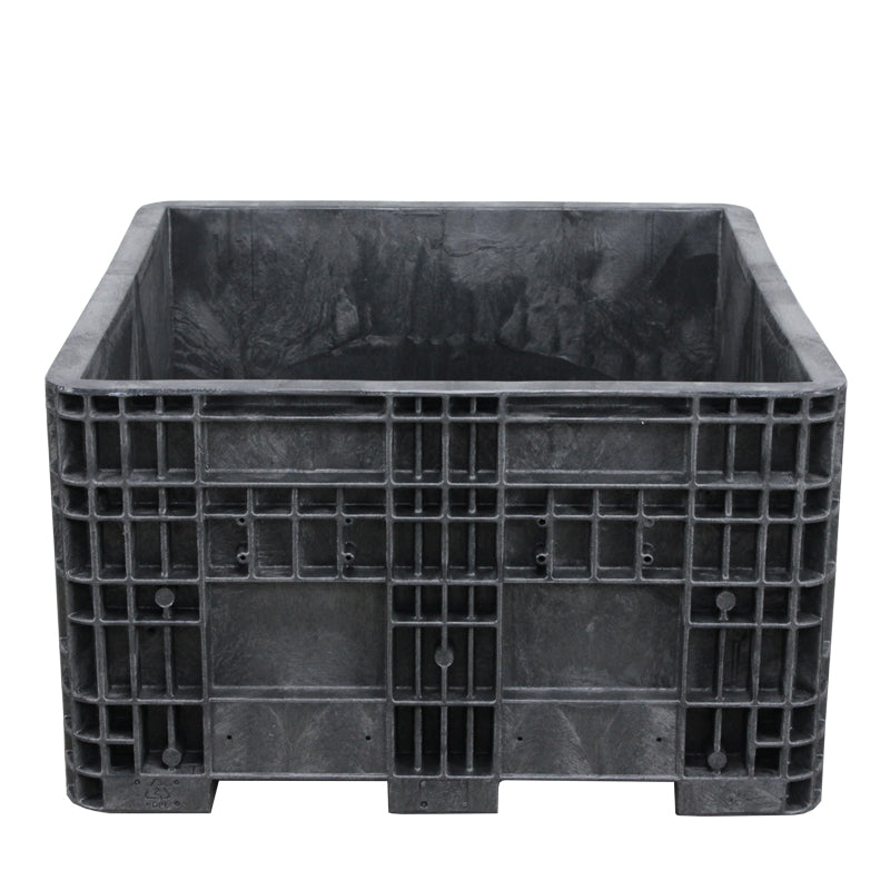 32x30x18 fixed wall bulk container front view