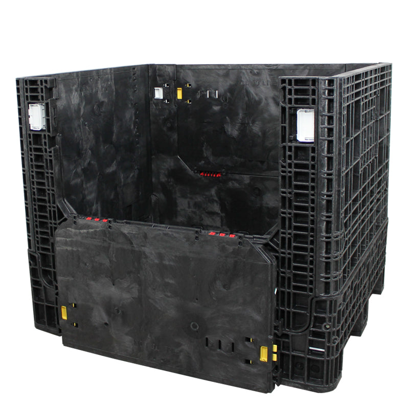 40" x 48" x 39" bulk container one drop door down