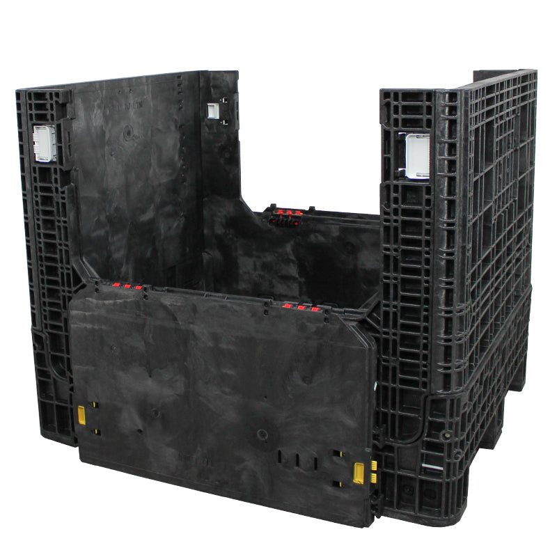 40" x 48" x 39" bulk container two drop doors down