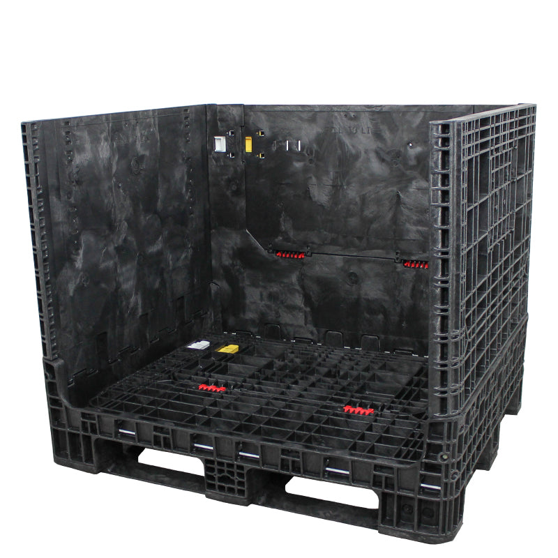 40" x 48" x 39" bulk container one wall down