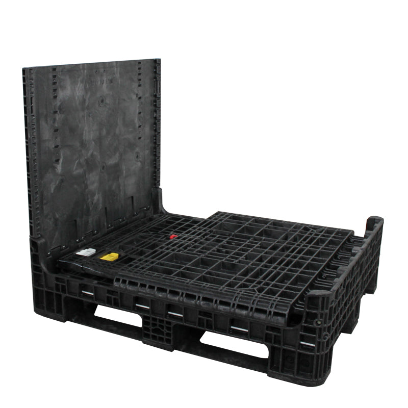 40" x 48" x 39" bulk container three walls down