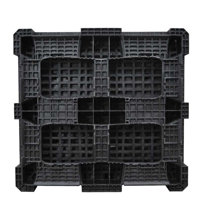 45" x 48" x 34" bulk container bottom view