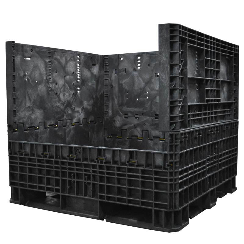 45" x 48" x 42" Collapsible Bulk Container wall down