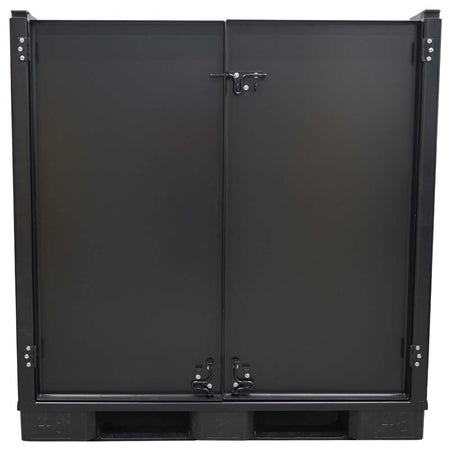 Barn door front view