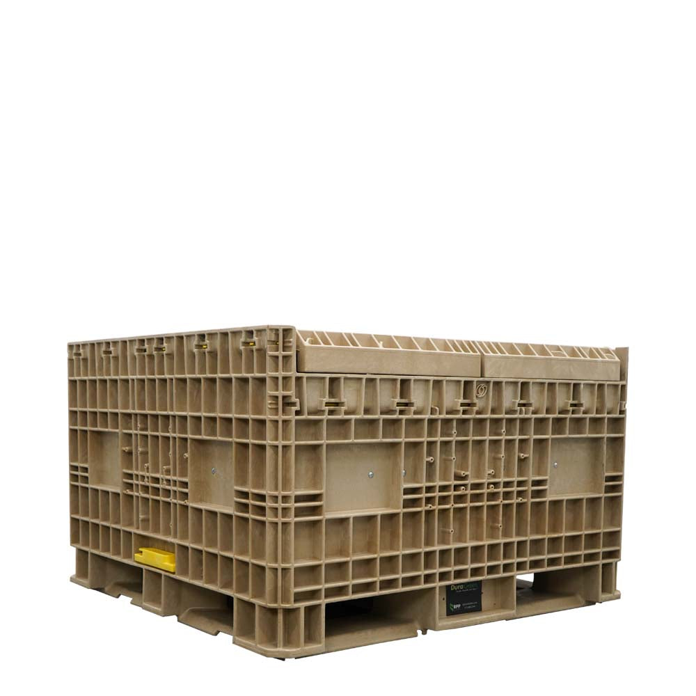 45" x 48" x 50" Hopper Bottom collapsed 