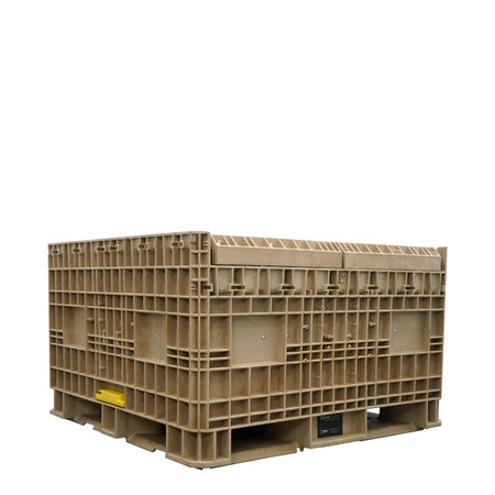 45" x 48" x 50" Hopper Bottom collapsed 