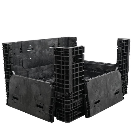 57" x 48" x 34" Extended-Length Collapsible Bulk Container three doors down