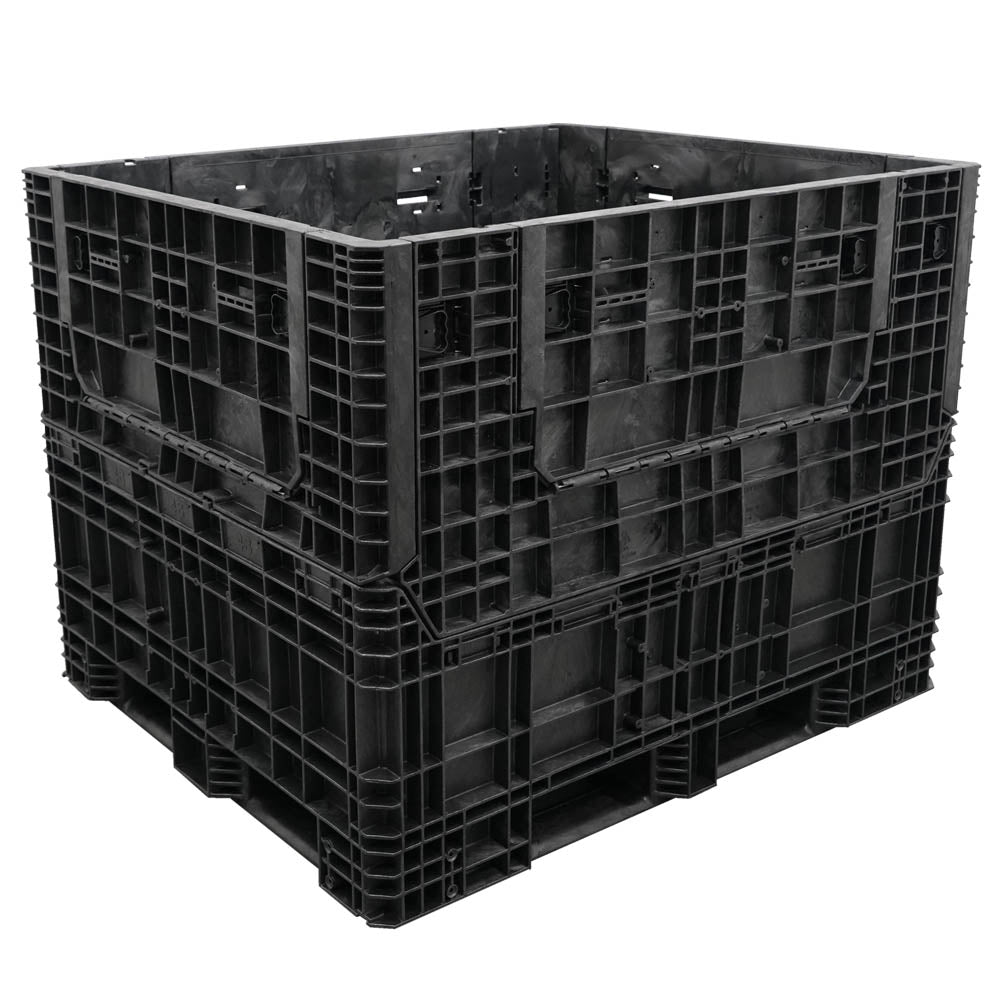 RUSTY ブラック タッパー Lサイズ 57x48x44 | Extended Length Collapsible Bulk Container – Bulk