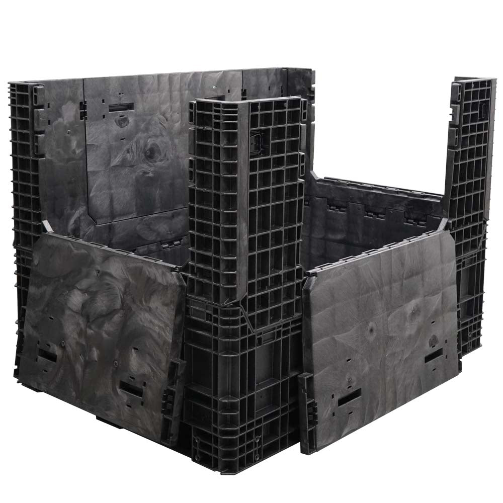 65" x 48" x 50" Extended-Length Collapsible Bulk Container three doors down