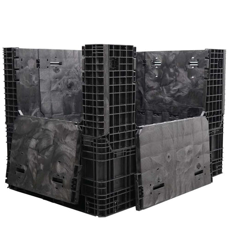 70" x 48" x 50" Bulk Container joint doors down