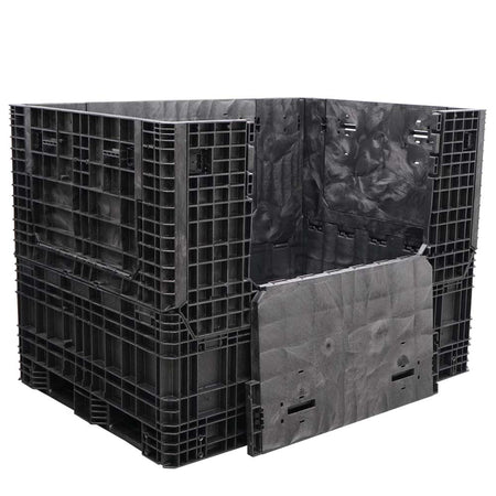 70" x 48" x 50" Bulk Container side door down