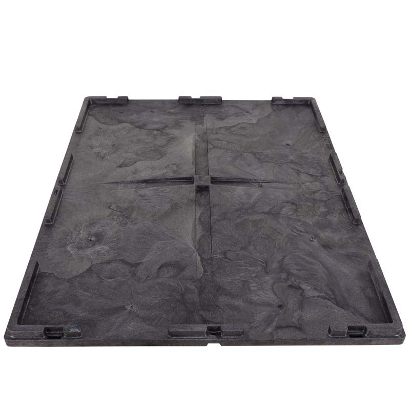 57x45 hopper bottom lid