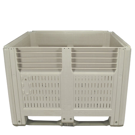 44x48x34 vented bulk bin front viwe